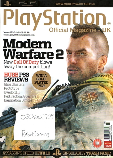 Modern Warfare 2 - Modern Warfare 2 в Official Playstation Magazine
